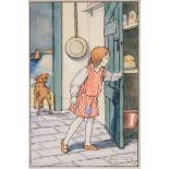 * Cobb, Ruth, fl. 1902-1953. A complete set of original drawings for Three Little Adventurers