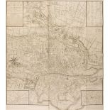 Manchester. Laurent (C.), A Topographical Plan of Manchester and Salford..., 1793