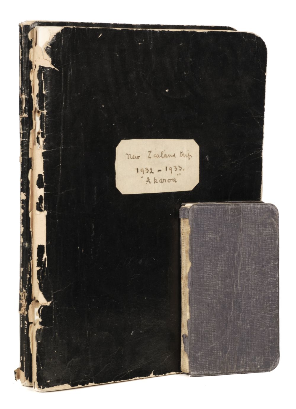 Australia & New Zealand. Pair of manuscript travel journals, 1932-7