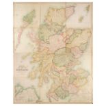 Scotland. Bartholomew (John), Black's New Large Map of Scotland, circa 1874