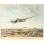 * Coulson (Gerald, 1926 -). "Low Level Strike - 1943", colour print