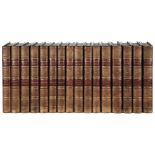 Johnson (Samuel). The Works, & Boswell, Life of Johnson, 16 volumes, 1816, finely bound