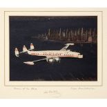 * Vowles (Les). "Queen of the Skies", colour print and others