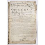 Cook (James). A New, Authentic, and Complete Collection of Voyages Round the World, [1784?]