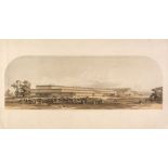 * Great Exhibition. Hawkins (G. lithographers), Untitled panorama, 1850