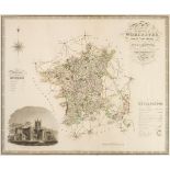 Maps. Greenwood (C. & J.), Five engraved county maps, circa 1830