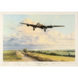 * Taylor (Robert, 1946-). "Early Morning Arrival", colour print