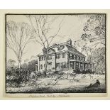 * Emanuel (F. L.). Longfellow's House, Cambridge, Massachusetts