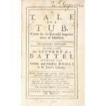 Swift (Jonathan). A Tale of a Tub, 2nd edition, 1704, & 10 others, 17th-18th century literature