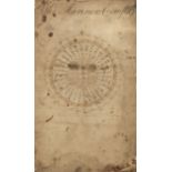 Manuscript maritime exercise book. 'The Mariner's Compass', circa 1805