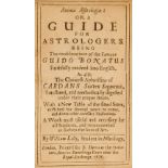 Lilly (William). Anima Astrologiae: or, a Guide for Astrologers, 1676