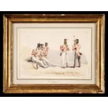 * Parker (Neville Anbury, 1808-1853). Indian sepoys circa 1850 and others