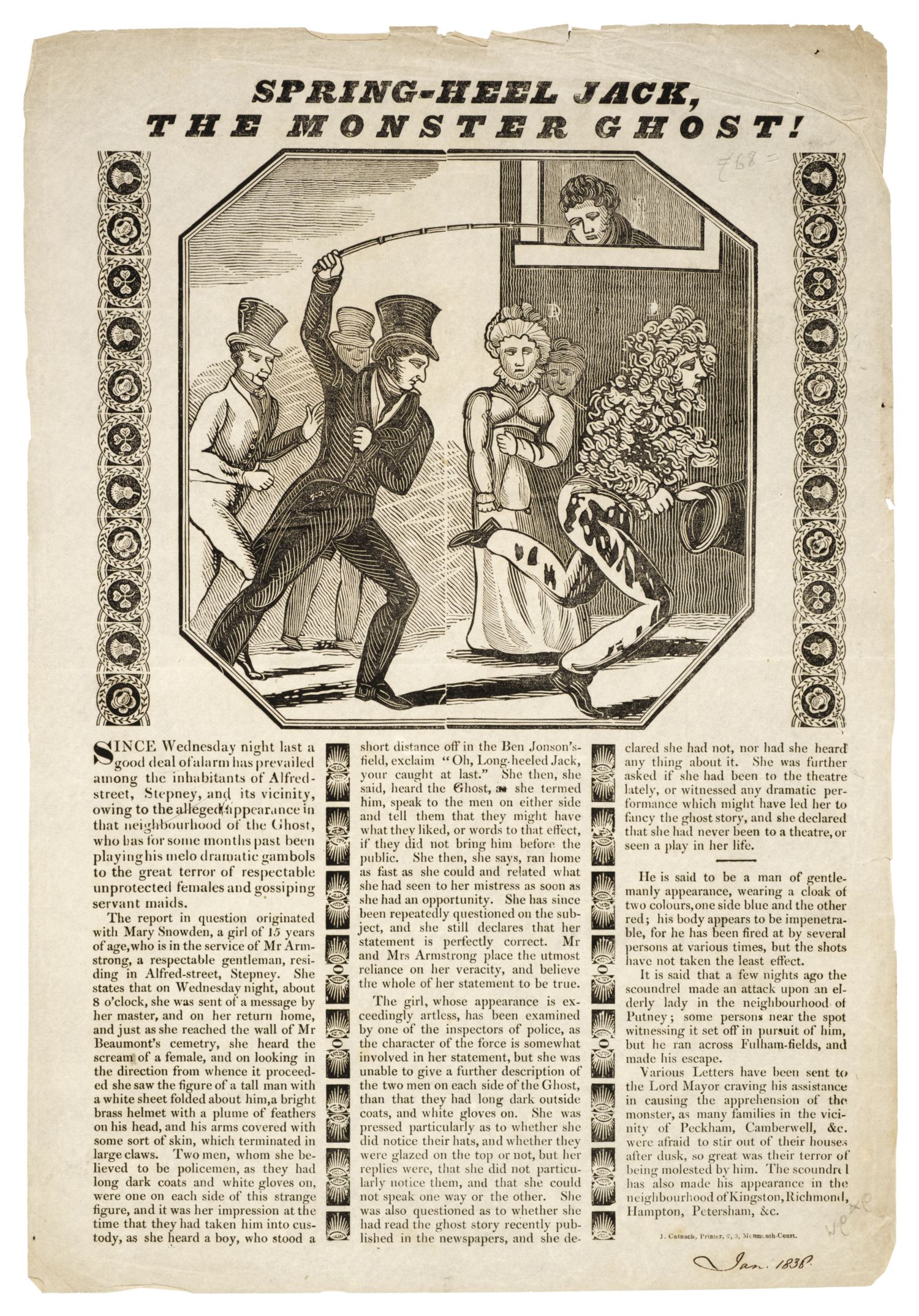 Broadsheets & Broadsides. A collection of 21 broadsheets & broadsides, early 19th century