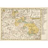 Silesia. A collection of eight maps, 16th - 18th century