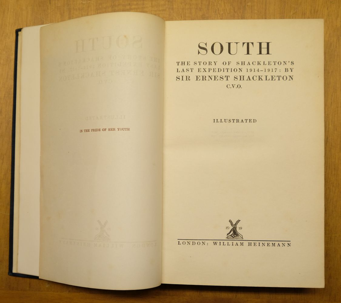 Shackleton (Ernest H.). South, 1st edition, 2nd impression, 1919 - Image 6 of 10