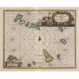 Azores & Atlantic Islands. Ogilby (John), Insulae..., Hispanis Islas de Cabo Verde, circa 1670