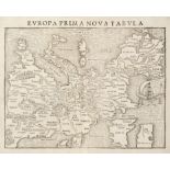 Europe. Munster (Sebastian), Europa Prima Nova Tabula, circa 1550