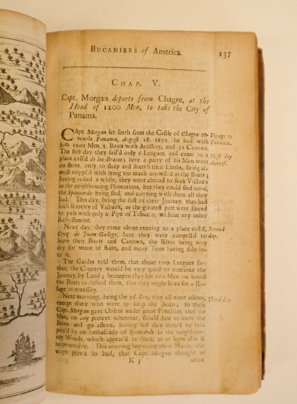Exquemelin (Alexandre). The History of the Bucaniers of America, 1704 - Image 8 of 11