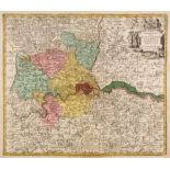 London. Lotter T. C.)..., Sinitima Magnae Brittaniae Metropoleos Londini..., circa 1740