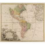 Americas. Homann (Johann Baptist, heirs of), Americae Mappa Generalis, 1746
