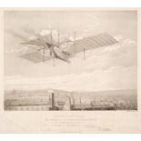 * Aviation. Walton (W. L. lithographer), The First Carriage the "Ariel", 1843