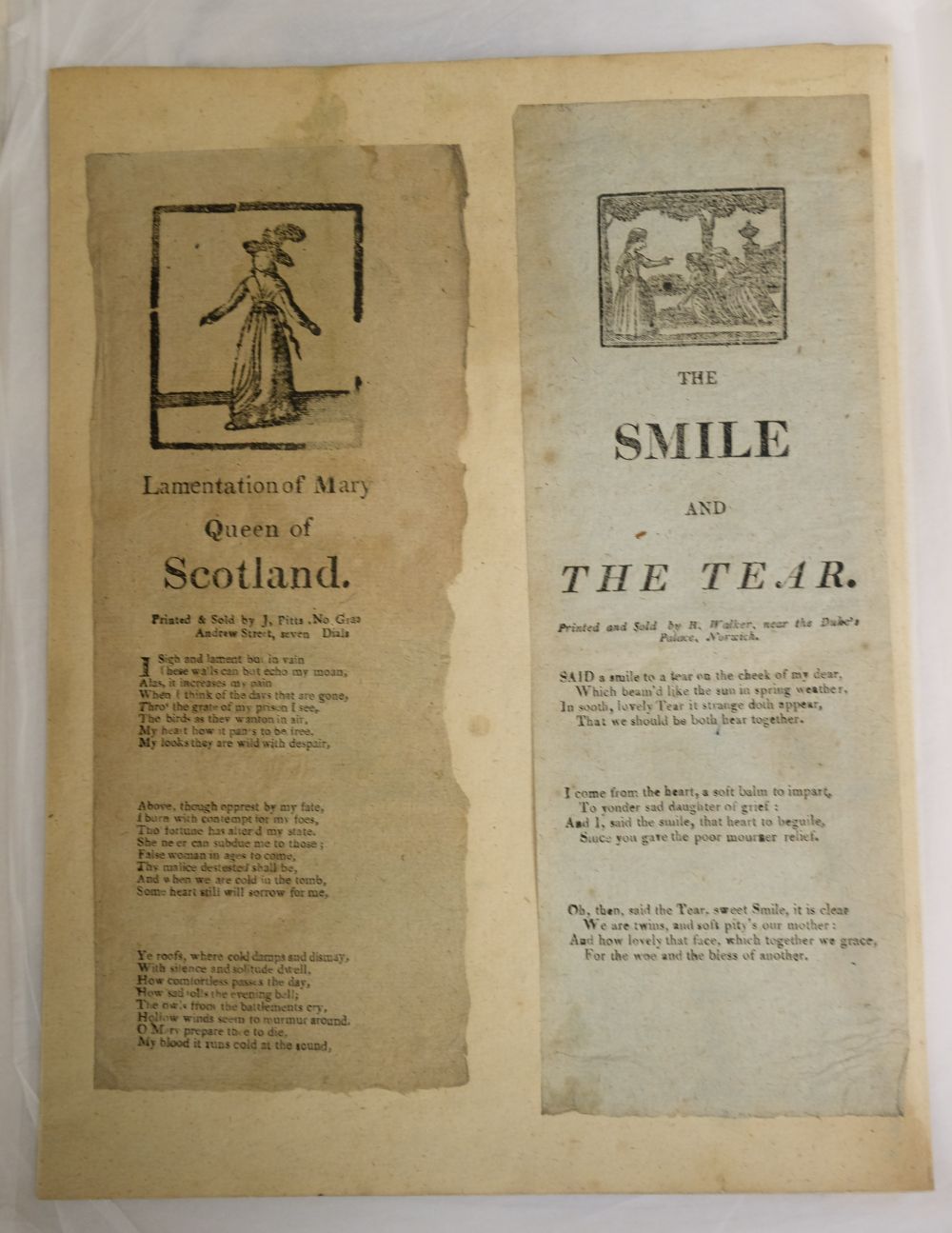 Broadsheets & Broadsides. A collection of 21 broadsheets & broadsides, early 19th century - Image 7 of 7