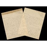 * WWI & WWII Letters. Three archives of British soldiers' letters from the First & Second World War