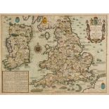 England & Wales. Speed (John), The Invasions of England and Ireland, 1676