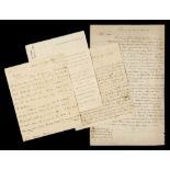 * Stuart (Charles). Four autograph letters signed to Stuart from various British agents, 1802-9