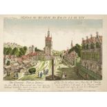 * Poland. Leizelt (B. F.), Vue de la place ou Marche de Danzig, circa 1760