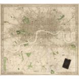 London. Stanford (Edward, publisher), Stanford's Map of Modern London..., 1870