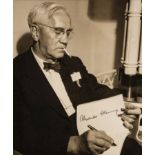 * Fleming (Alexander, 1881-1955). Signed half-length portrait vintage gelatin silver print, circa