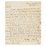 * Cryptography. Collection of letters from British minister F. J. Jackson to Charles Stuart, 1803-4