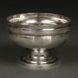 * American Silver. Bowl by Hugh Wishart, New York circa 1790