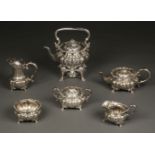 * American Silver. 6-piece tea service by Howard & Co, New York