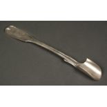 * American Silver. Cheese scoop by Robert & William Wilson, Philadelphia circa 1820
