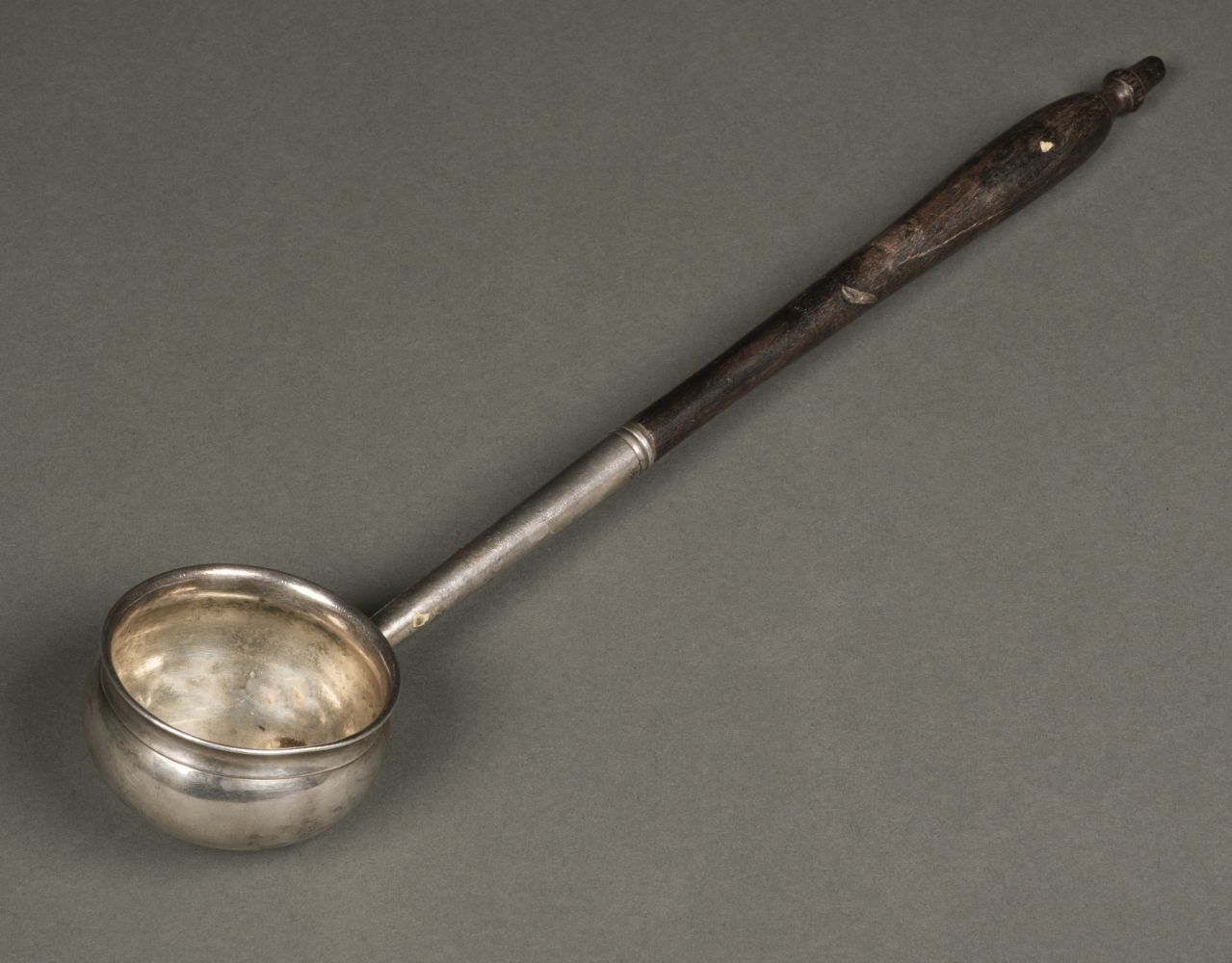 * Toddy Ladle. George II Irish silver toddy ladle by Michael Smith, Dublin circa 1725