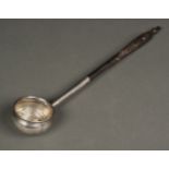 * Toddy Ladle. George II Irish silver toddy ladle by Michael Smith, Dublin circa 1725