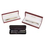 * Luxury Pens. Cartier, Tiffany & Co and Mont Blanc