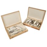 * Taxidermy. Collection of plover, turnstone and tern specimens, c.1900-37