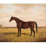 * Ferneley (John, 1782-1860). Bay Hunter equestrian portrait, oil on canvas