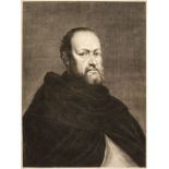 * Van Dalen (Cornelis, II, circa 1602-circa 1665). Portrait of the painter Sebastiano del Piombo