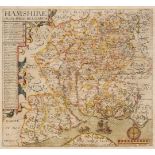 Hampshire. A collection of approximately 65 maps, 17th - 20th century