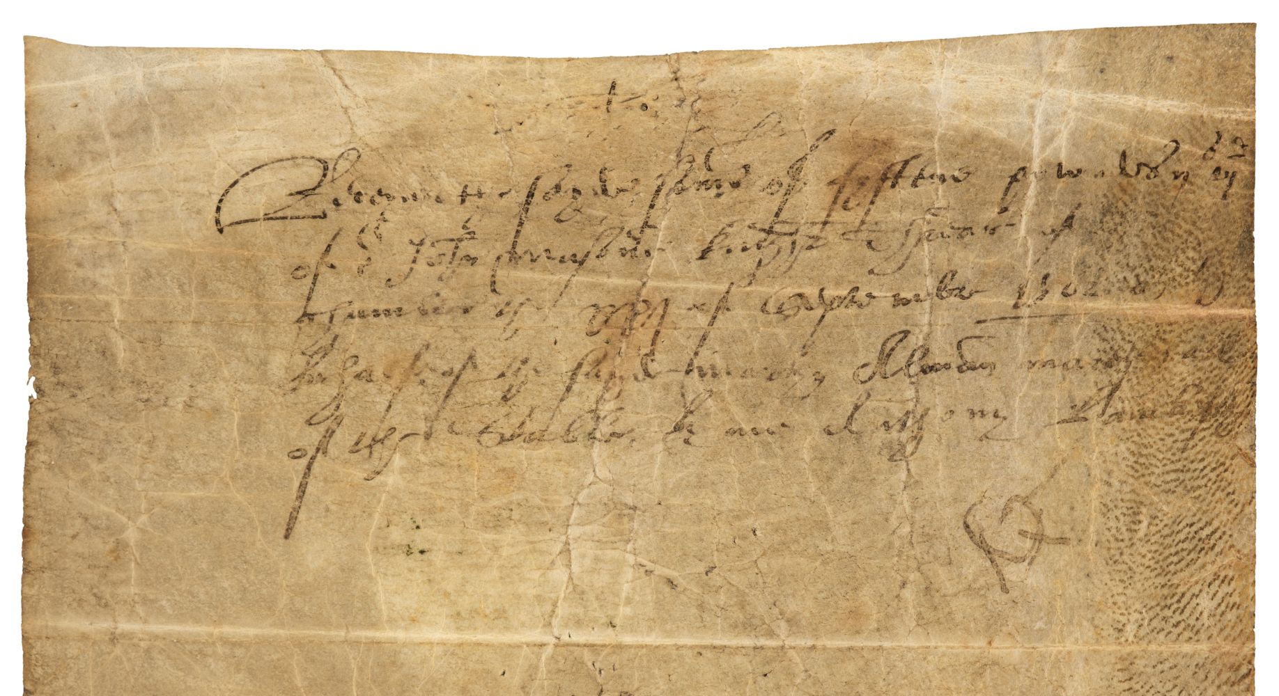 * Elizabeth I (1533-1603). Document Signed, 1562 - Image 2 of 2