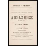 Ibsen (Henrik). A Doll's House, translated by William Archer... , [1889], and others