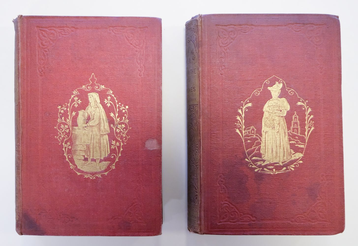 Catlow (Agnes and Maria E.) Sketching Rambles, 2 vols, 1861 - Image 2 of 10