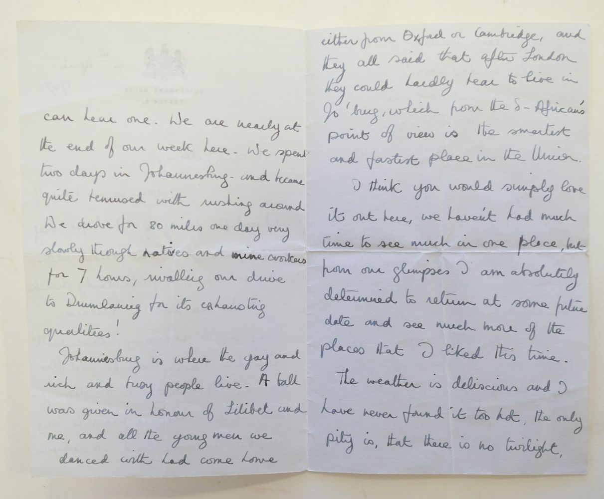 * Princess Margaret (1930-2002). Autograph letter signed, 1947 - Image 3 of 3