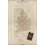 England & Wales. Walker (J & C), A New Map of England and Wales..., 1839