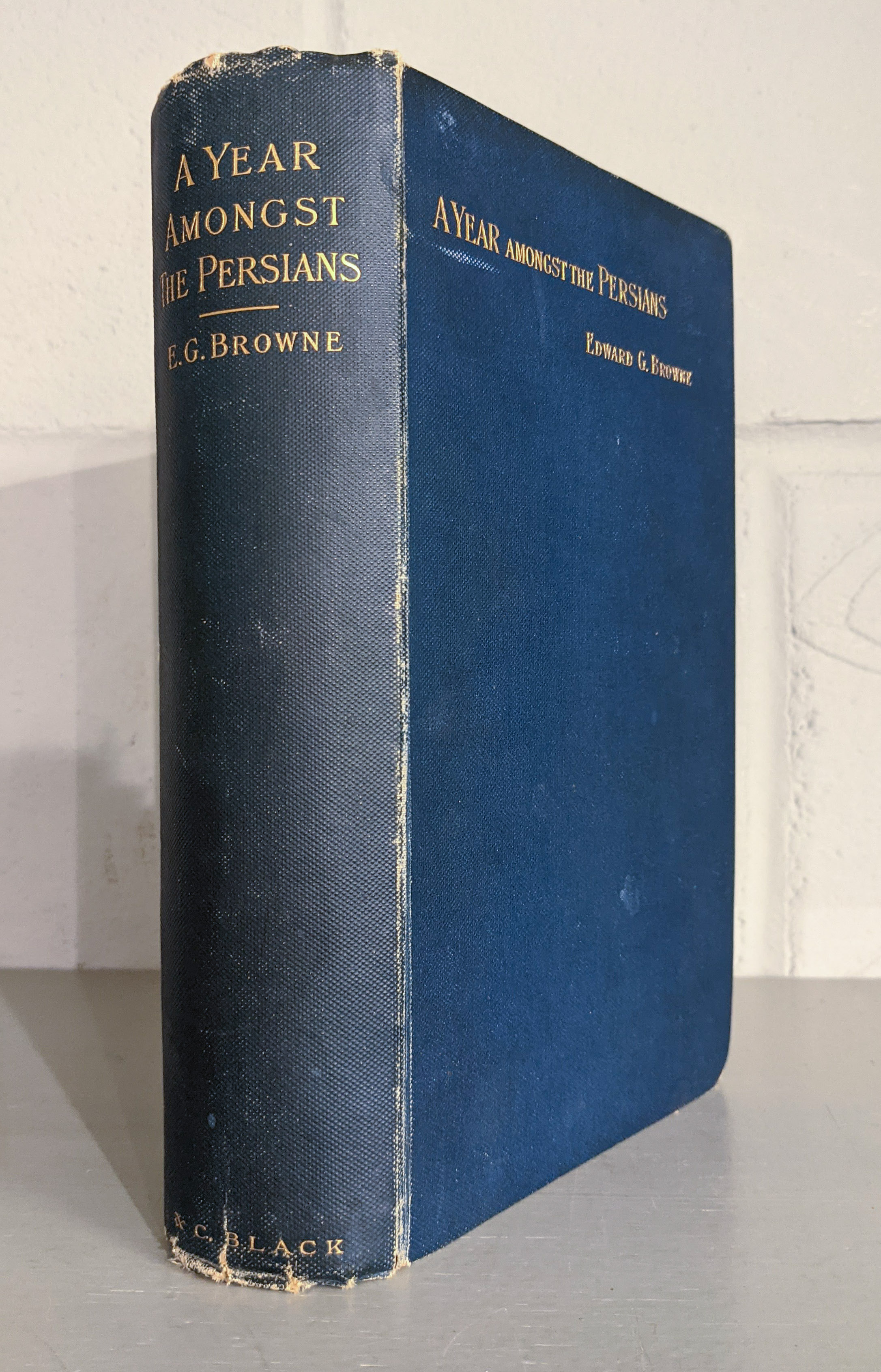 Browne (Edward G.). A Year Amongst the Persians, 1893