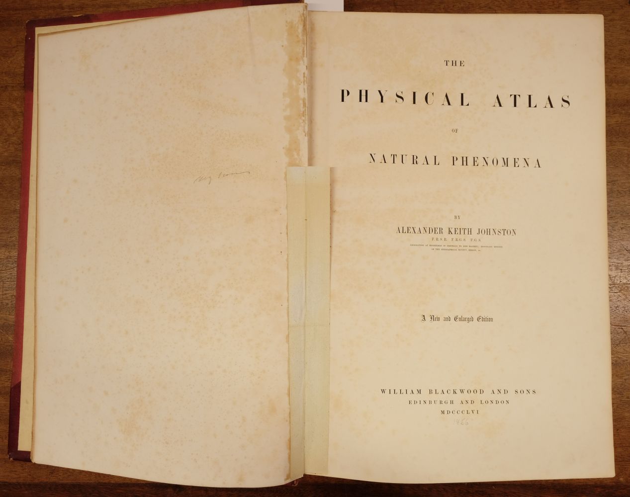 Johnston (A. K.). The Physical Atlas of Natural Phenomena, 1856 - Image 5 of 8